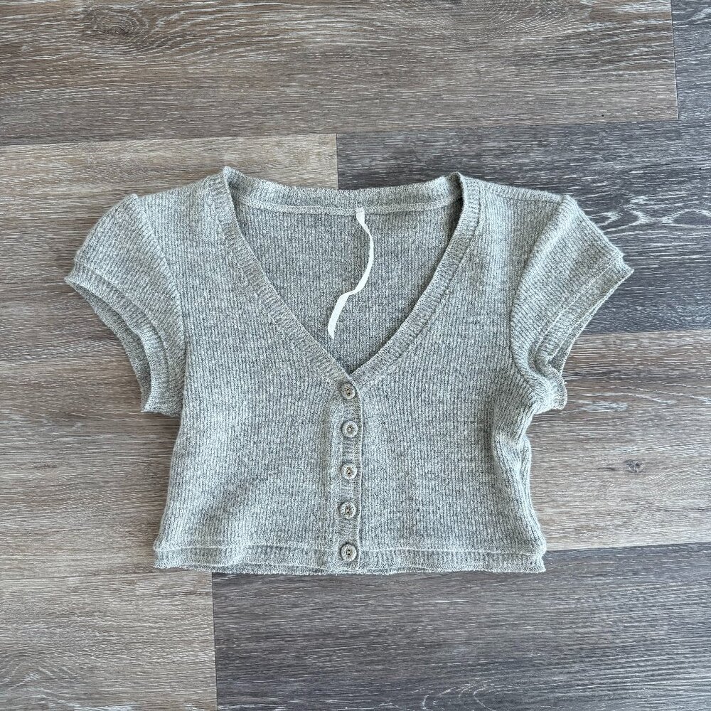 NEW! Are You Am I Knit Short Sleeve Top